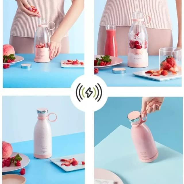 Electric Portable Mini Fruit Juicer Bottle