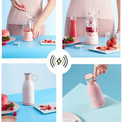 Electric Portable Mini Fruit Juicer Bottle